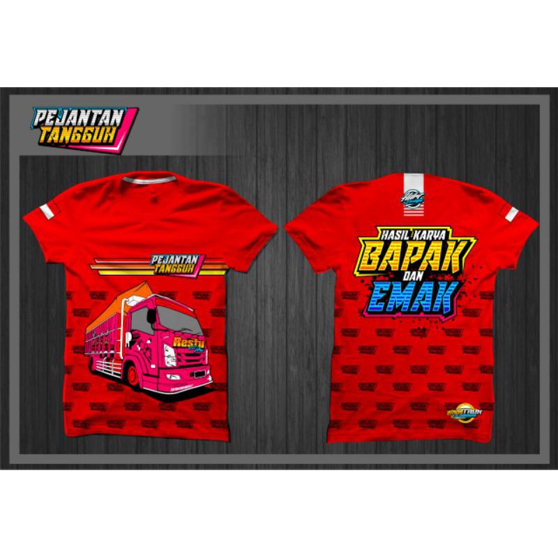 kaos Truk kaos trek kaos truck kaos Truk pejantan tangguh