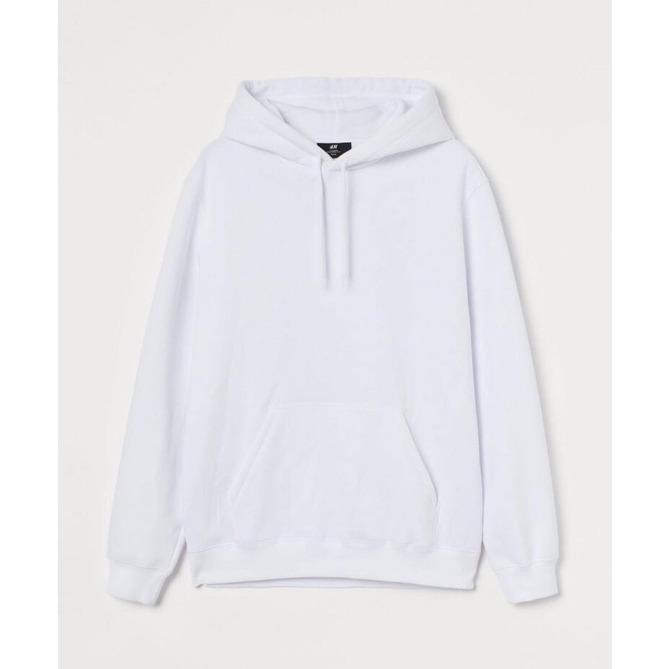 HOODIE POLOS H&amp;M WHITE JACKET STREETWEAR HYPE PREMIUM