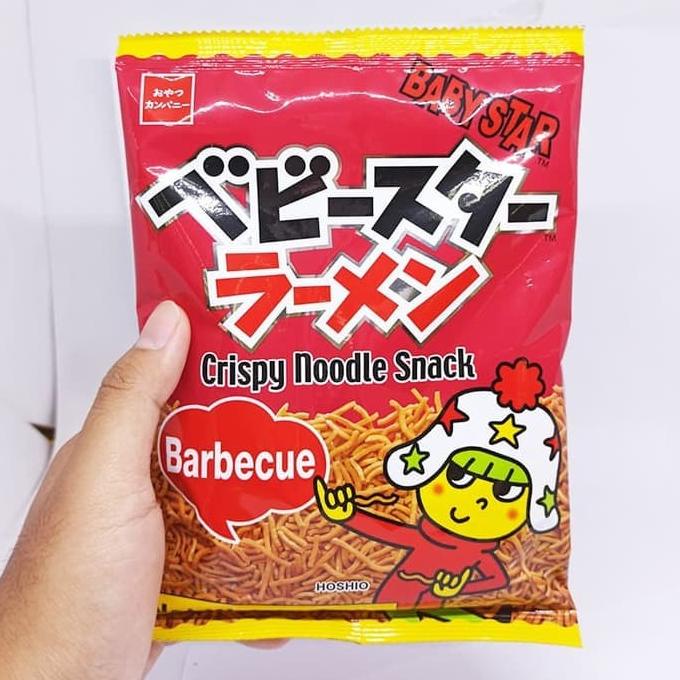 

paling diminati] BABY STAR CRISPY NOODLE SNACK BARBEQUE - CAMILAN MIE GURIH 90 GR
