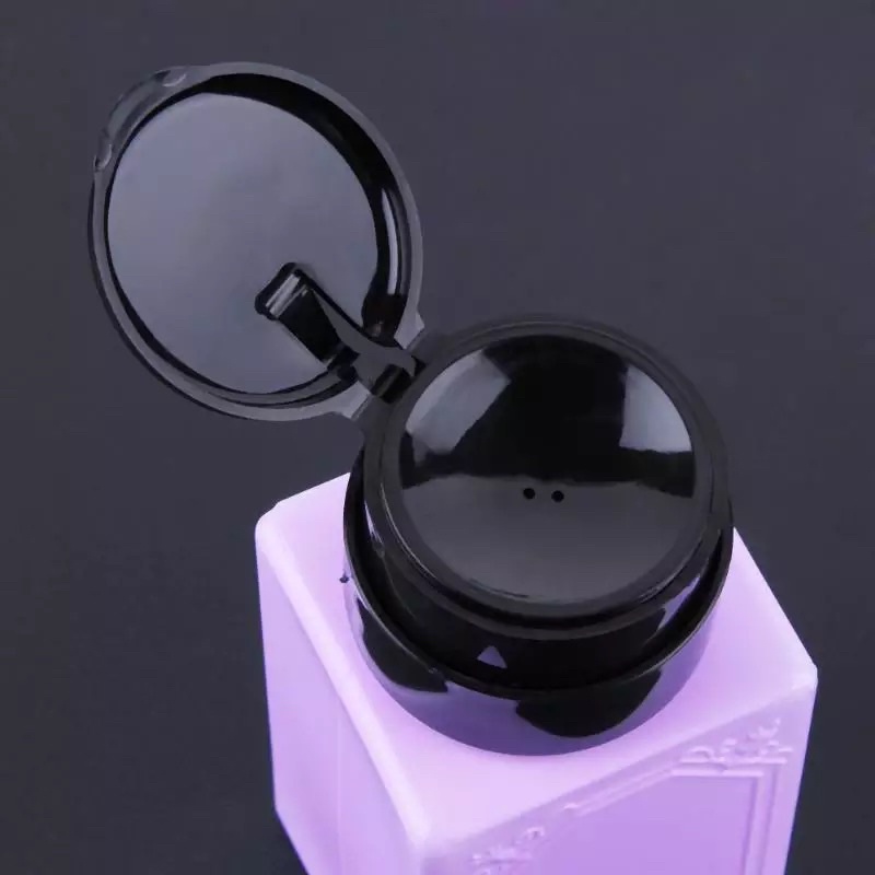 Botol Plastik Pump Makeup Remover Nail Art / Botol Cleansing Aesthetic Cantik Lucu 250 ML