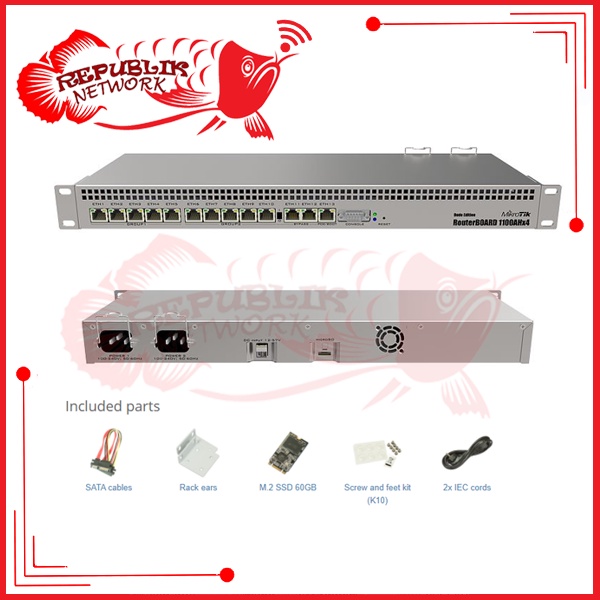 MikroTik RB 1100 Dx4 RB1100AHx4 Dude Edition