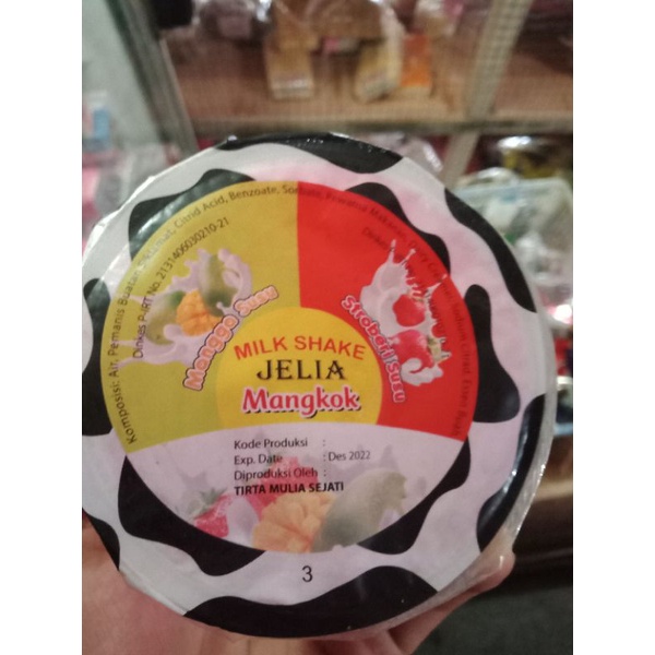 

Milk Shake Jeli Mangkok