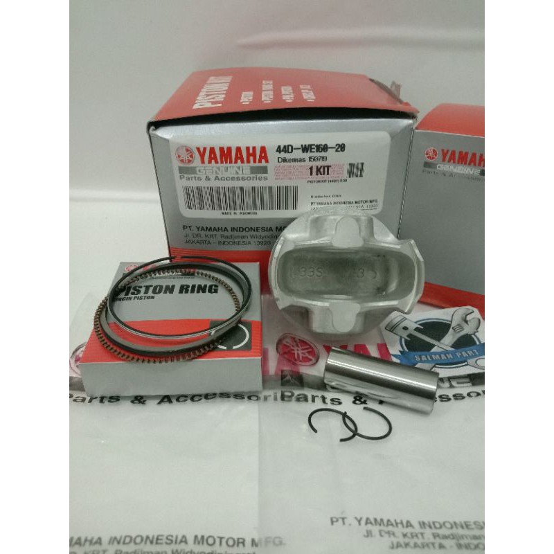 PISTON KIT ASSY YAMAHA XEON KARBU OS-50-25-STD (44D-WE160-20)-1