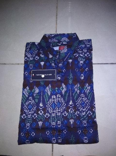 Kemeja Batik Songket / Kemeja Kerja / Kemeja Kantor / Kemeja Lengan Panjang