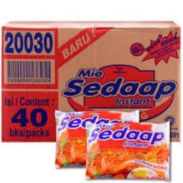 

Mie Sedaap Goreng 1 dus 40 pcs