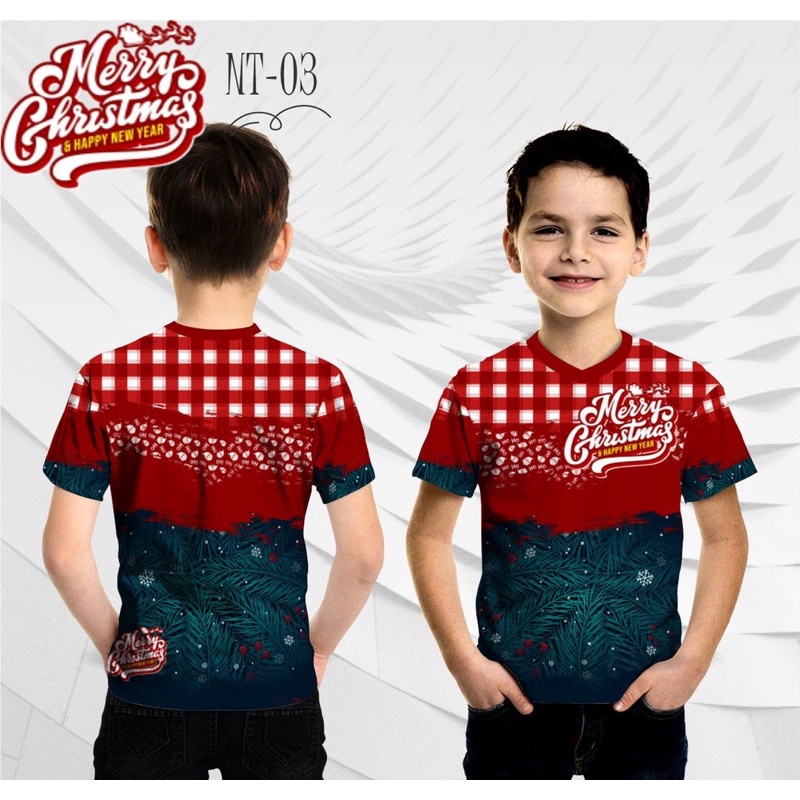 kaos santa kaos natal jersey natal terbaru 2021 custom nama dan logo