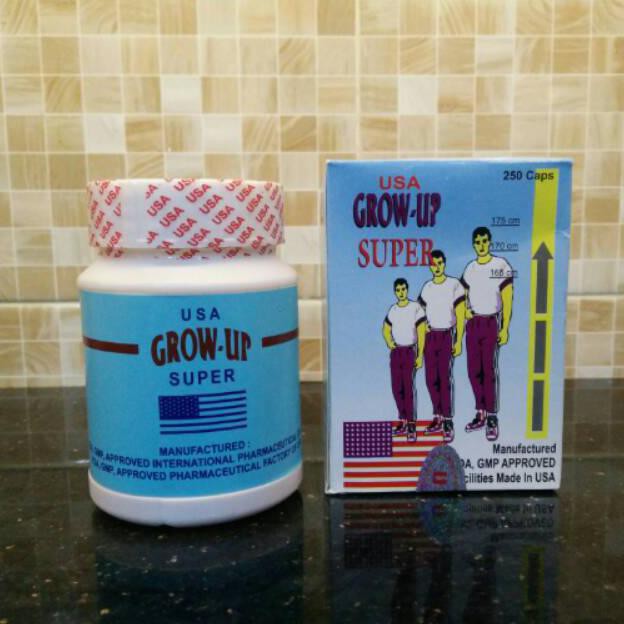 Diskon Obat Peninggi Badan Grow Up Usa Asli Original