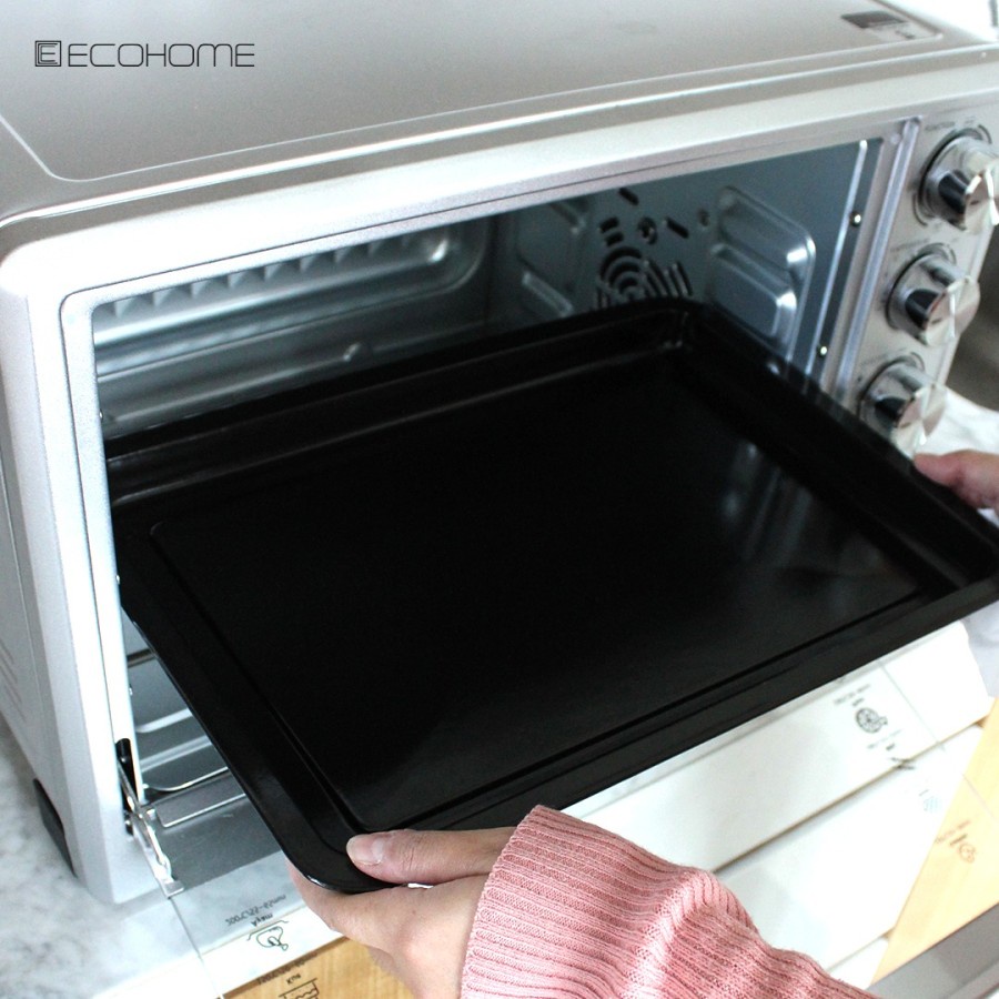 Ecohome Baking Tray Non-Stick Loyang Tray Cake Tray Dish for Oven