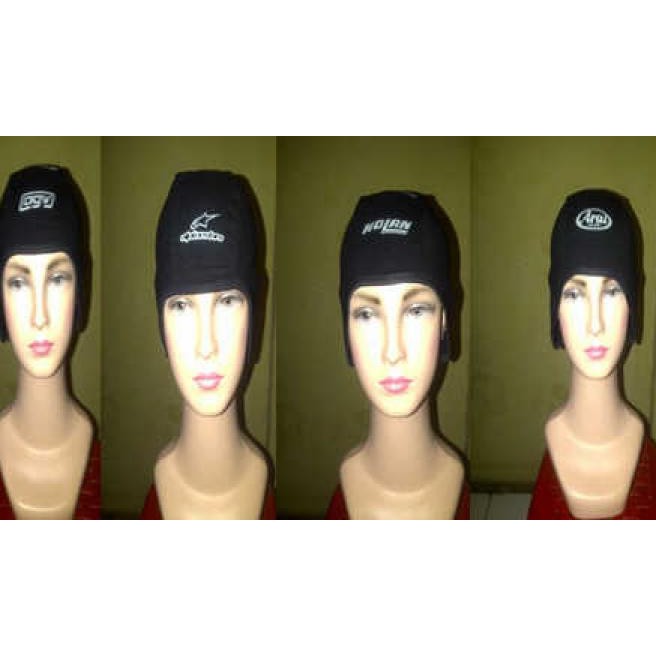 Barang Berkualitas Kupluk Helm AGV,Alpinestar,Nolan,Arai / Topi Helm MURAH