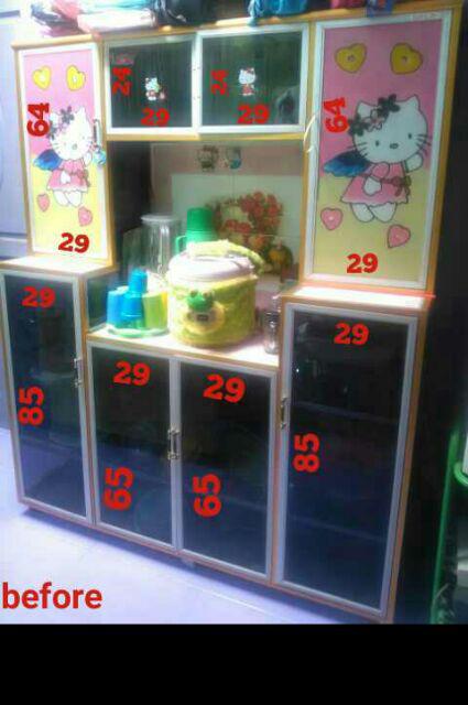 Stiker Kulkas 2 Pintu