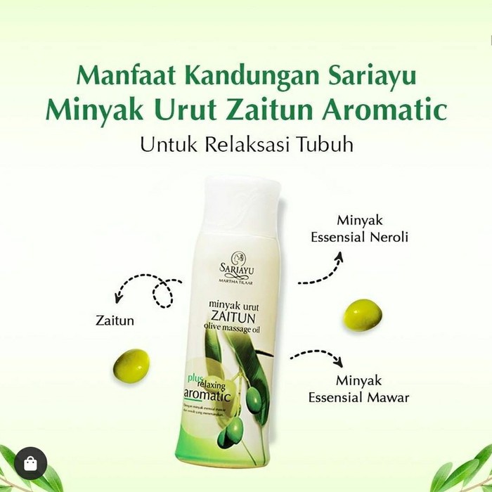 SariAyu Minyak Urut Zaitun Plus Relaxing Aromatic 150ml