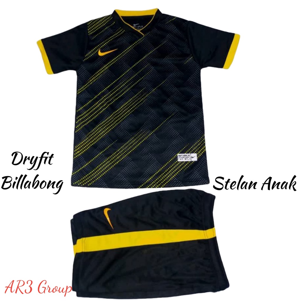 Baju stelan anak kaos olahraga kaos bola kaos footsal kaos seragam team usia SD SMP