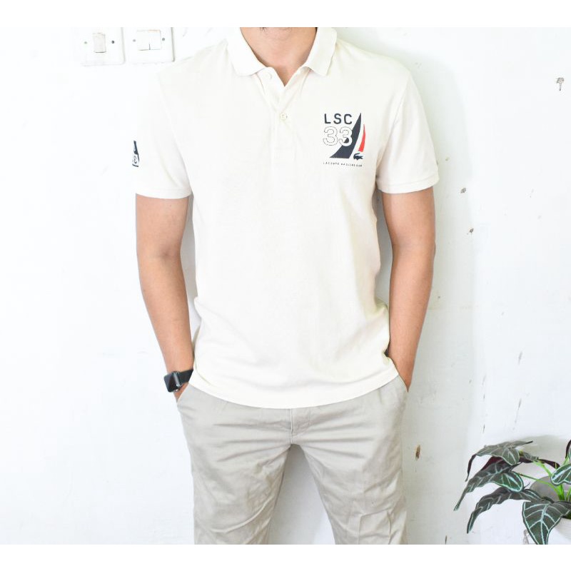 kaos polo Lacoste original second kaos kerah