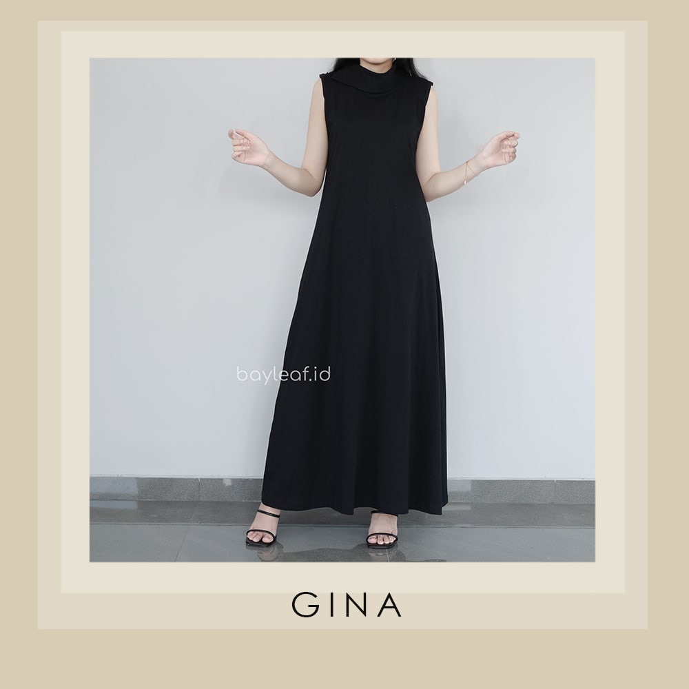 GINA PREMIUM SLEEVELESS DRESS BY BAYLEAF.ID