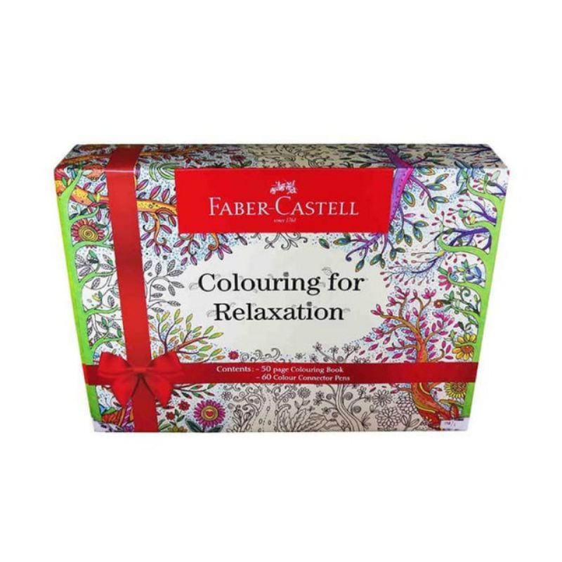 

Colouring For Relaxation Gift Box Faber Castell