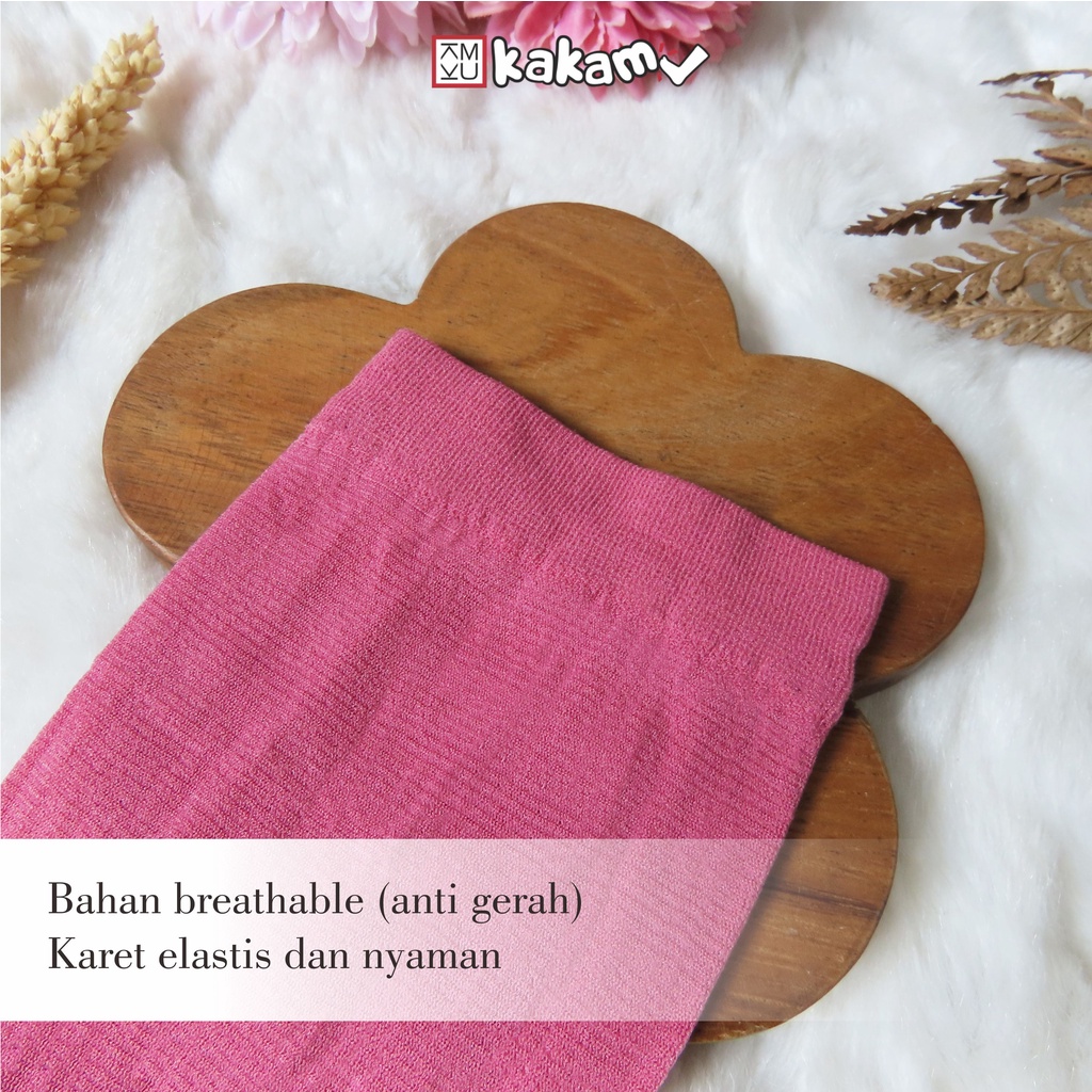 Kakamu Handsocks Manset Tangan Motif 3D / Manset Kerut