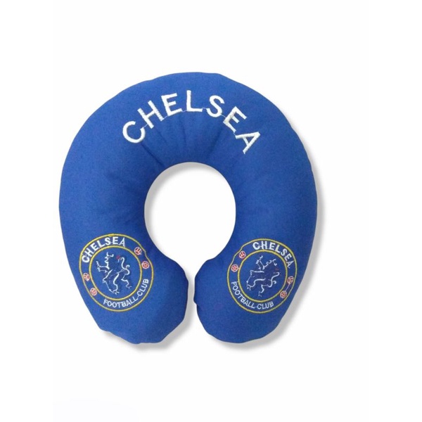 Bantal Leher Chelsea Bahan Velboa isi Darcon Team Bola