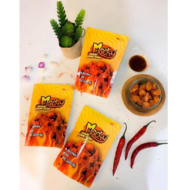 

Terbaru dan terlaris Snack Siomay Kering Pedas, MACHY - (Rasa MIE GORENG)