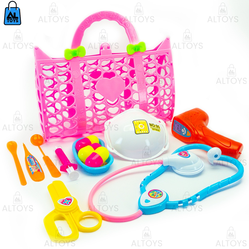 Mainan Edukasi Tas Dokter Doteran / Mainan Doctor Medical Clinic Toys MS01