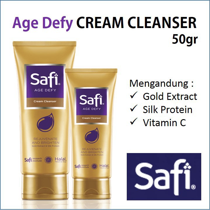 ❤ BELIA ❤ SAFI Age Defy Cream Cleanser 50gr / 100gr (ADCC)