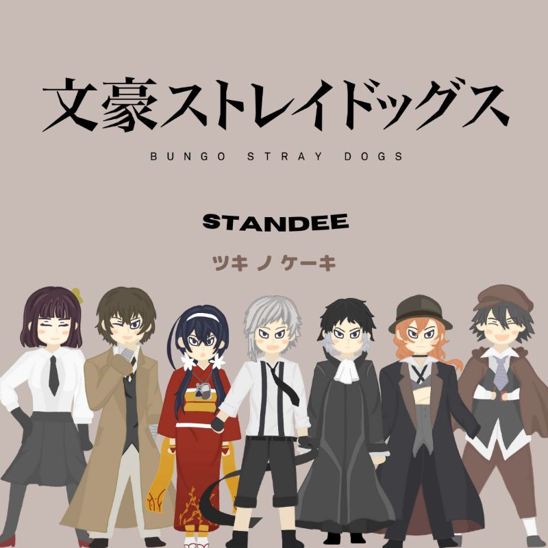 bungo stray dogs standee