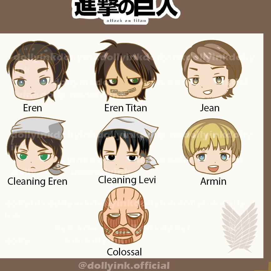 [KODE PRODUK 8W7UP6166] [READY STOCK]AOT Bracelet/Attack on titan Bracelet/gelang Aot/gelang Attack 