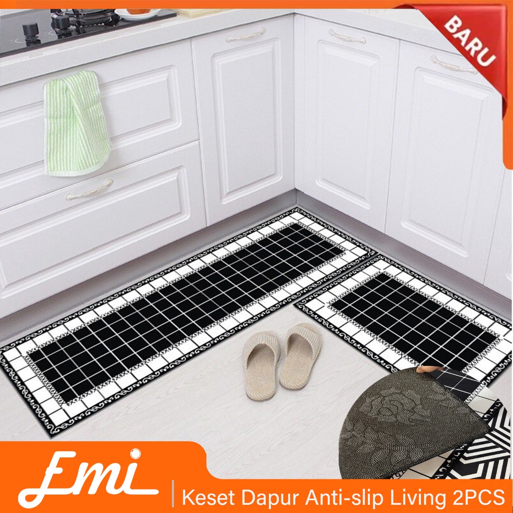 SkDays Keset Dapur Anti-slip Living Room Kitchen Balcony