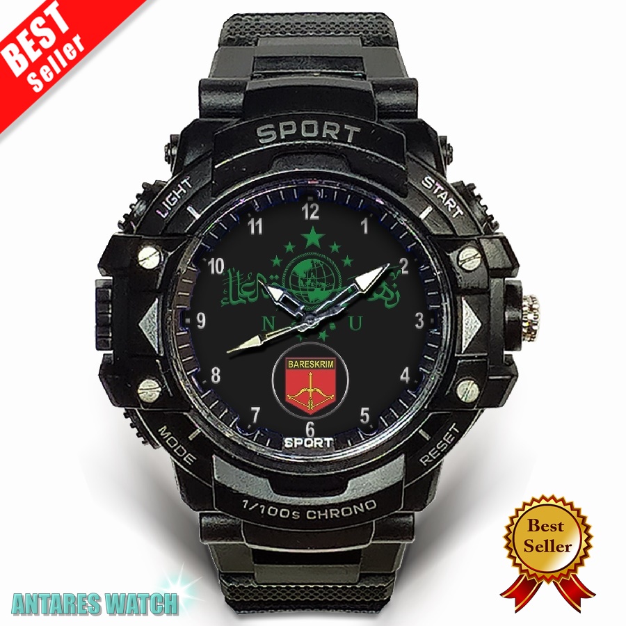 (Exclusive) Jam Tangan NU - BARESKRIM (Mantul)