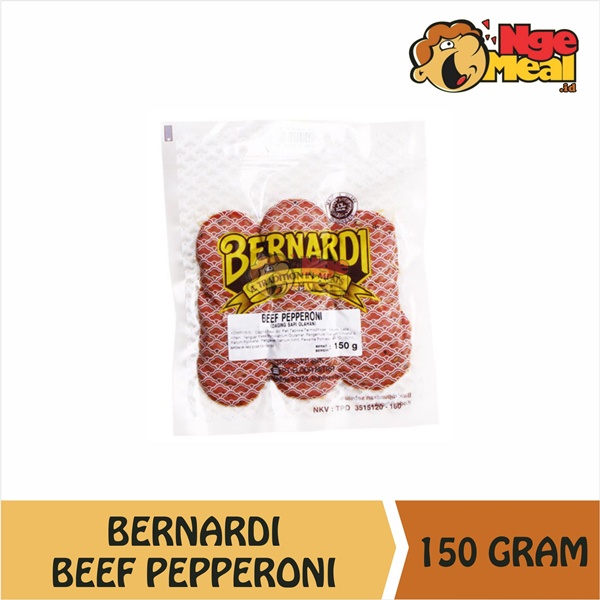 

BERNARDI Beef Pepperoni 150 Gram