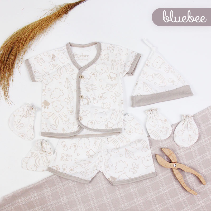 Blue Bee Pakaian Bayi Lengan Pendek / Setelan Anak / Baju Bayi/ Motif 22003