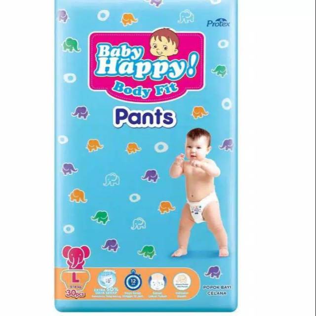 Pampers Baby Happy M34 L30 XL26