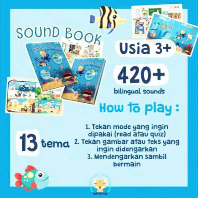 Bilingual sound book - preloved