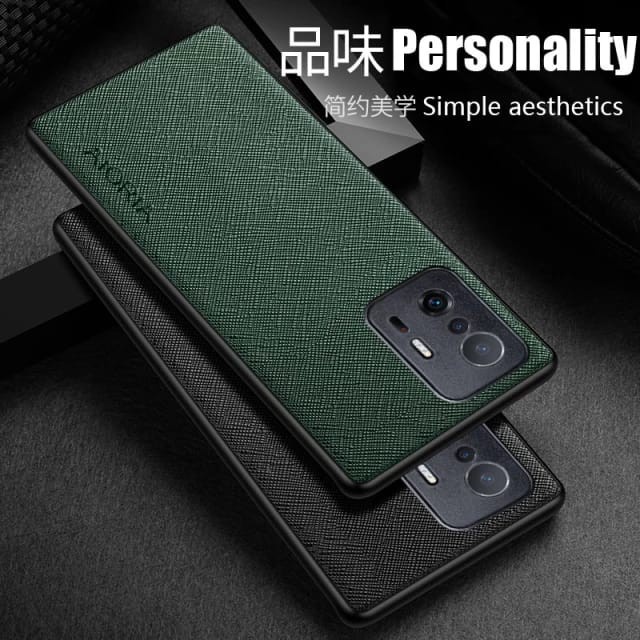 XIAOMI 11T / 11T PRO SOFT CASE CANVAS CROSS PATTERN
