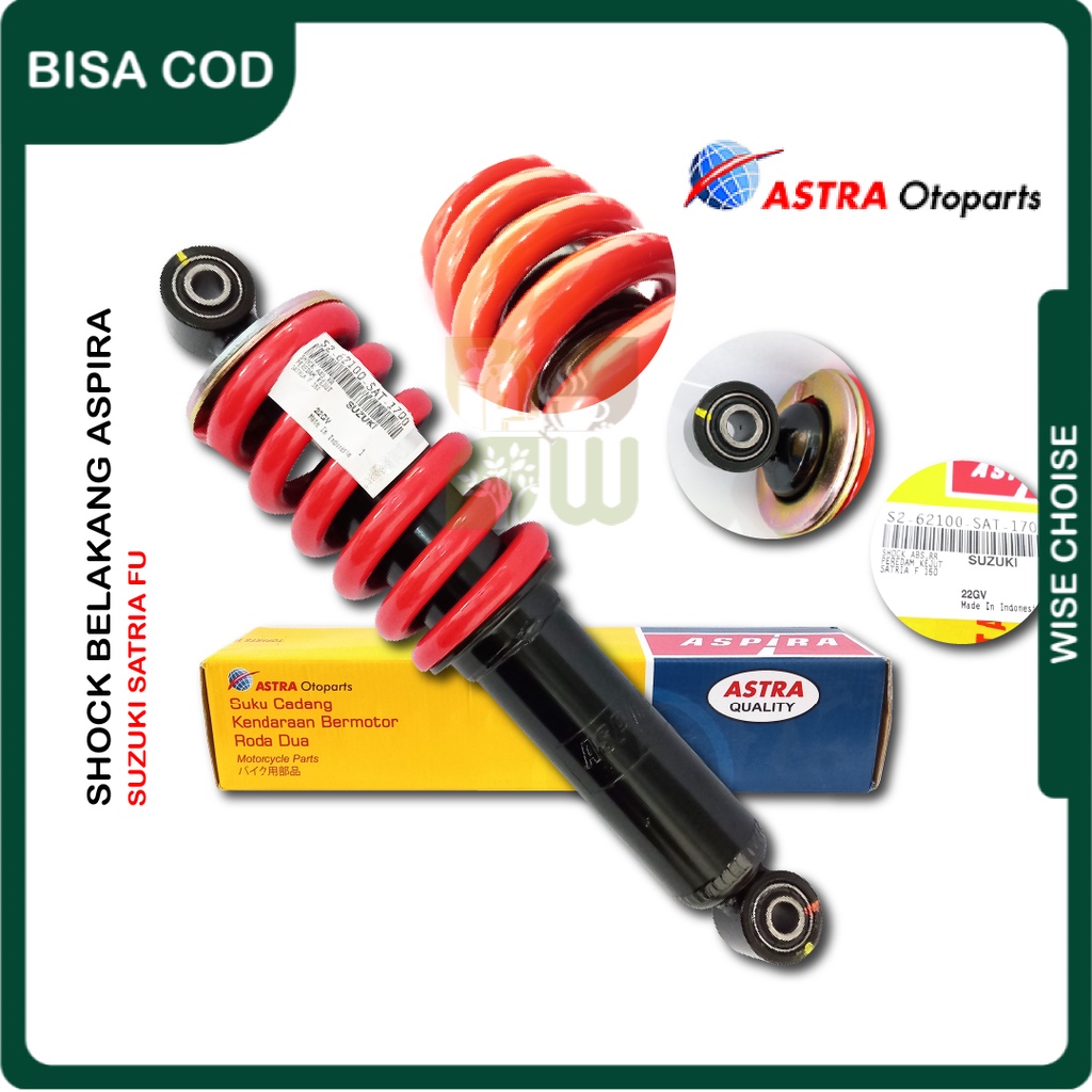 Aspira Shockbreaker FU Satria F150 MonoShock Belakang Motor Suzuki