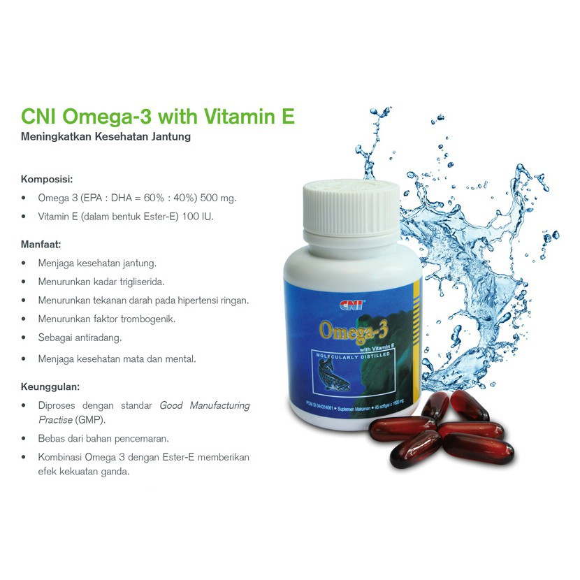 Lihat Manfaat Omega 3 Produk Cni 