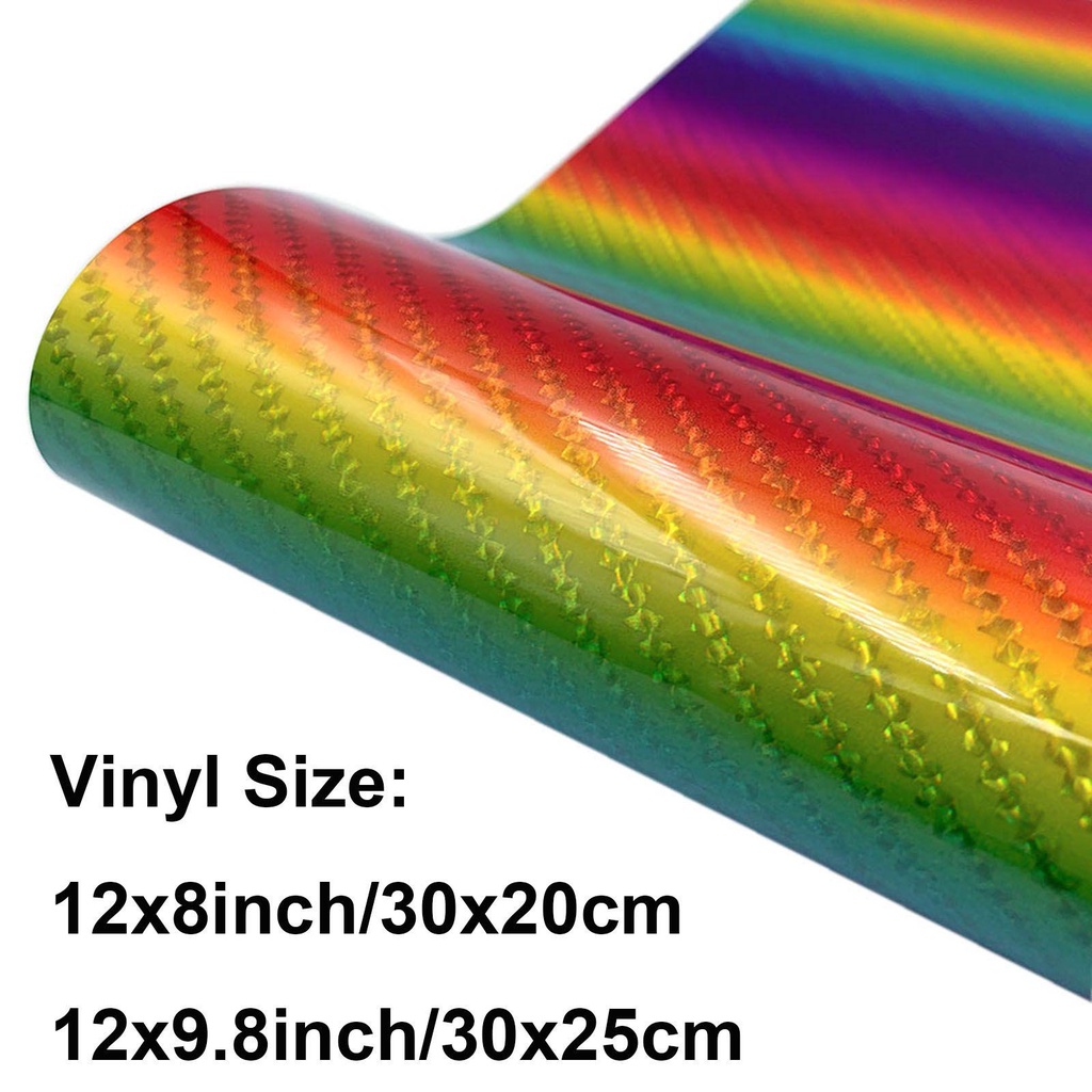 Solighter 12x8inch Self-Adhesive Vinyl Roll DIY Mug Penutup Laptop Gelas Kopi Permanen Kerajinan Vinyl