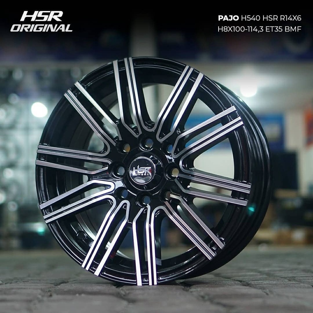 Velg Mobil Avanza Agya Xenia Ayla Karimun Hsr Pajo Ring 14 | R14X6 H8X100/114,3 ET35 BMF
