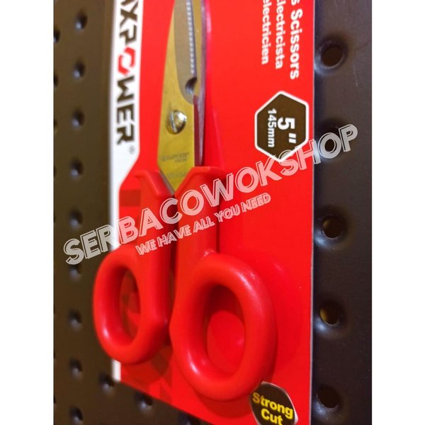 Maxpower Gunting Kupas Kabel Listrik 145 mm Electrician Scissors Termurah Berkualitas