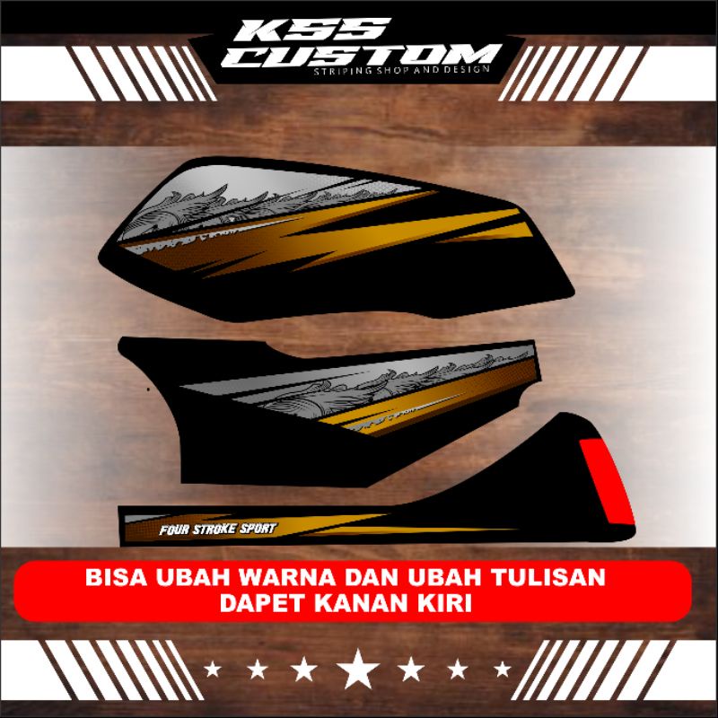 striping gl batik - striping gl variasi batik - striping gl custom variasi - striping gl herex