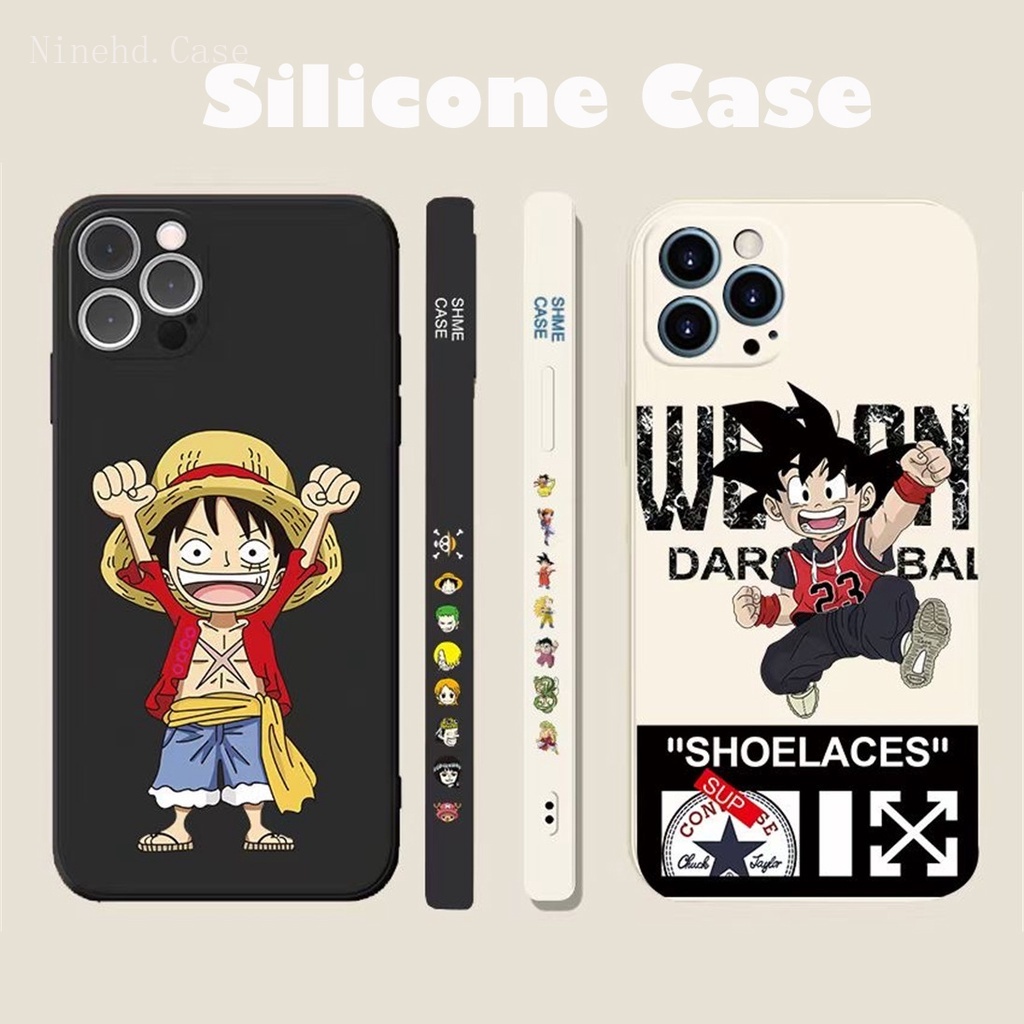 【Ready Stock】Casing Redmi Note 12 11 11s 10 10s 9 9s 8 Pro Redmi 12C A1 A1+ 10C 10A 10 9 9C 9A 9T Mi 11 12 Lite Mi 11T Pro Poco F3 X3 NFC Pro Anime One Piece Lens protection Phone Case Silicone Soft Protective Cover