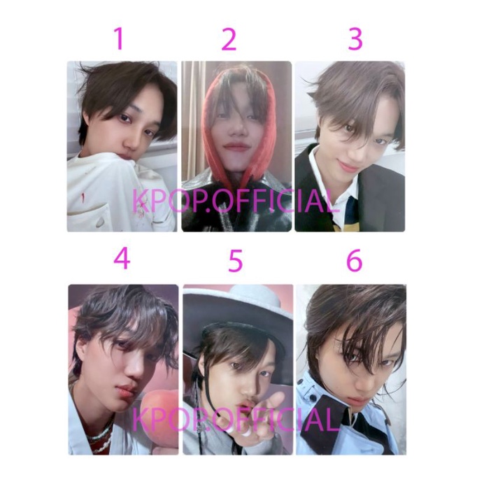 [ READY STOCK ] EXO KAI PEACHES PHOTOCARD