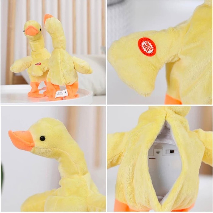 Walking Singing Duck Mainan Anak Boneka Bebek Meniru Suara dan Berjalan