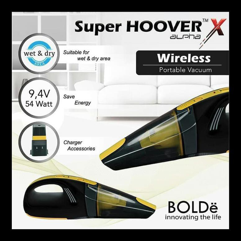 DISKON VACUUM WIRELESS BOLDE BASAH DAN KERING AREA ALPHA X VACUM CLEANERS MURAH MERIAH