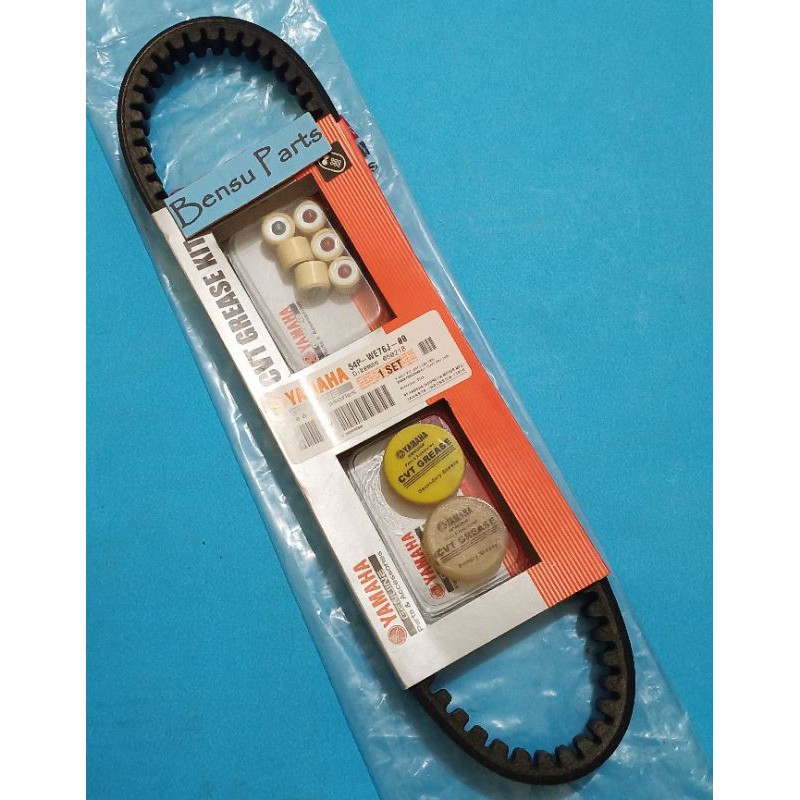 Vanbelt Assy Dan Roller set Gemuk Cvt Mio J XRide Fino injection 54P