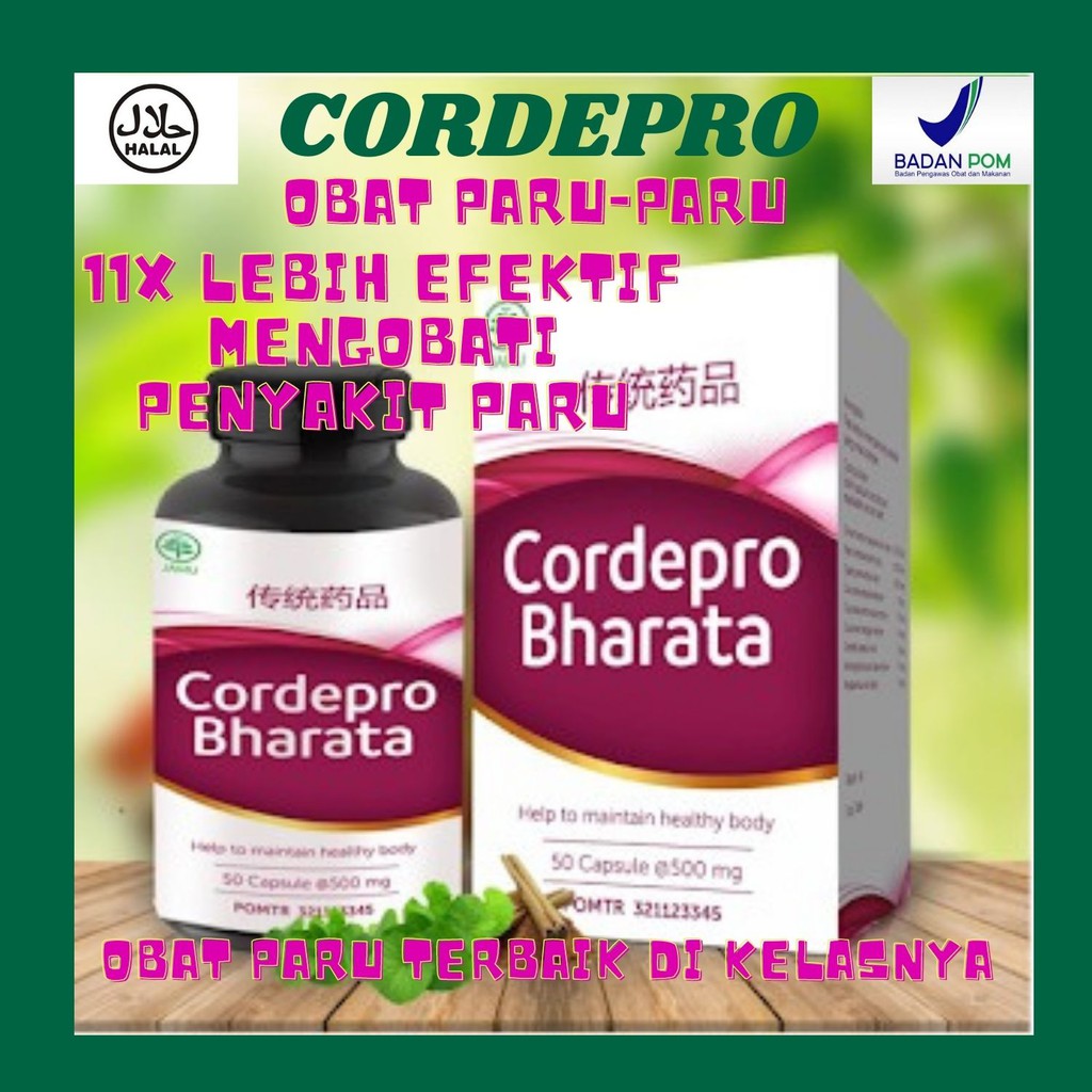 Cordepro bharata obat tbc paru "paru paru basah "obat tbc ampuh herbal DI JAMIN AMPUH