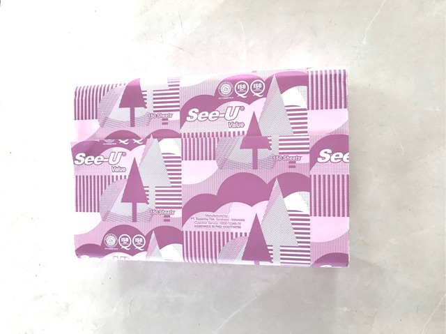 Tisu See-U hand towel unggu 150s-3