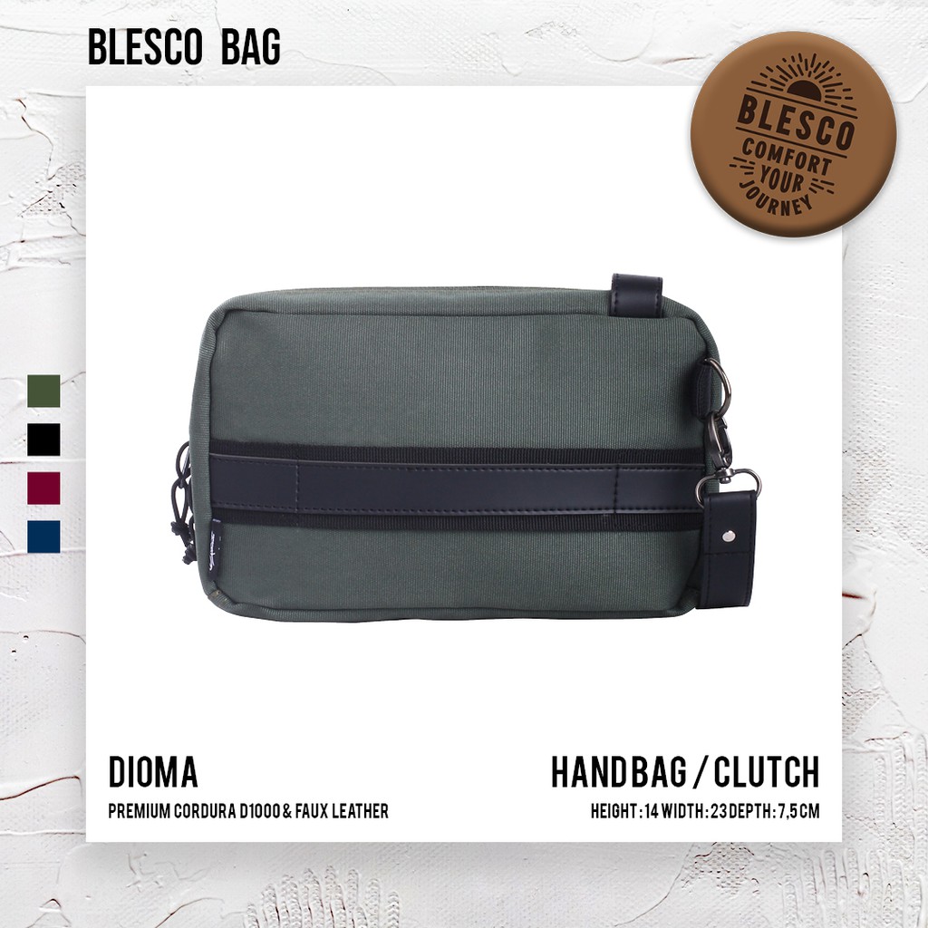 Hand Bag Premium Pria Simple Blesco Dioma