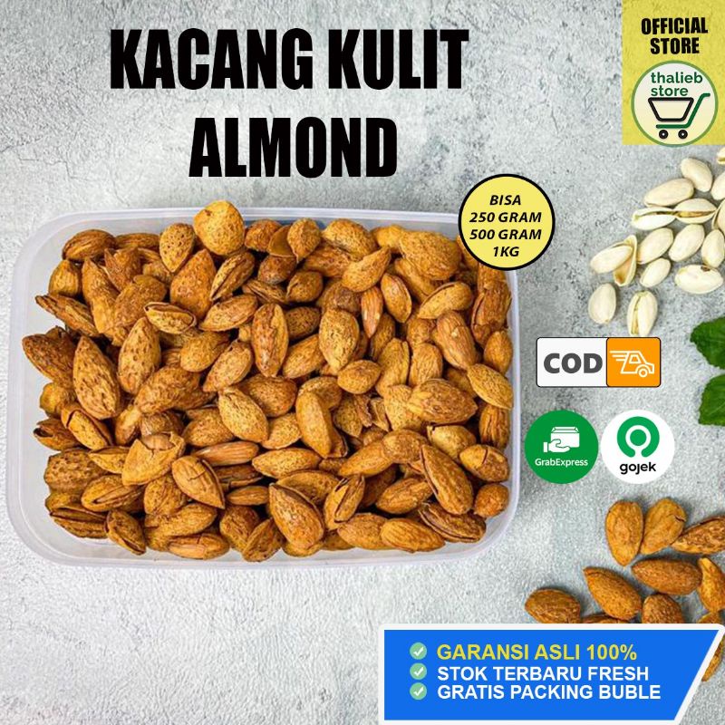 KACANG ALMOND MADU ORIGINAL 100%