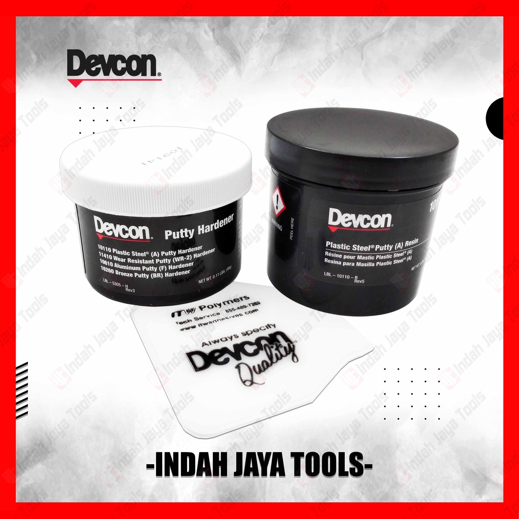 DEVCON A 10110 Epoxy Plastic Steel Putty 454 Gram