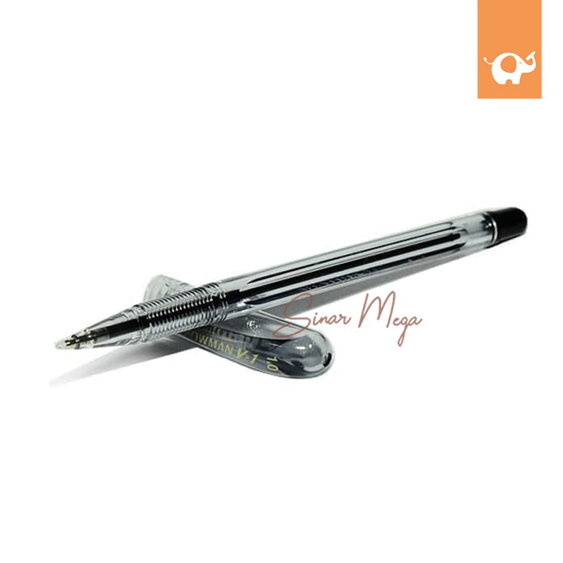 

Snowman Pulpen V1 V-1 Pen Ballpoint Ballpen Hitam Murah Berkualitas